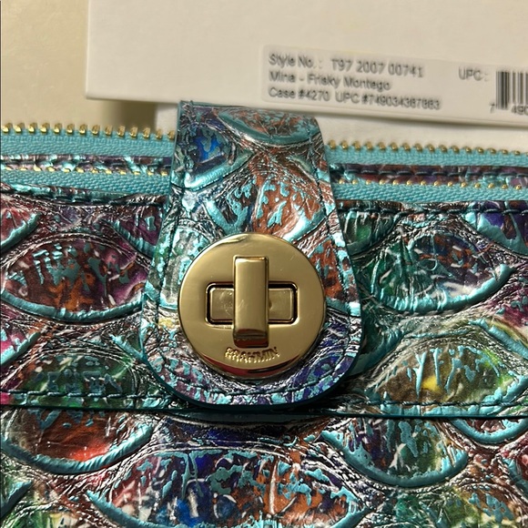 Brahmin Mina Frisky Montego Multicolor Crossbody Bag - Picture 7 of 13